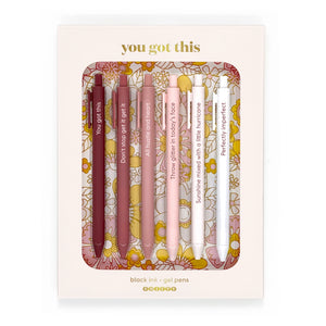 Snifty Gel Pen Set - You Got This
