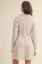 Load image into Gallery viewer, Audrey Sweater Dress - Oatmeal