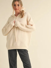Load image into Gallery viewer, Alani Cable Knit Hoodie - Cream