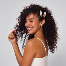 Load image into Gallery viewer, Kitsch Recycled Plastic Creaseless Clips 4pc Set - Cherry Print