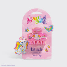 Load image into Gallery viewer, Lisa Frank x Kitsch Cloud Clip in Angel Kitty™