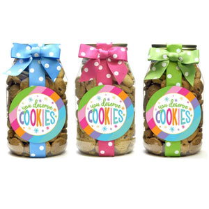 Oh, Sugar! "You Deserve Cookies" Quart Jars