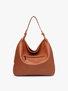 Gina Rustic Tote - Burgundy