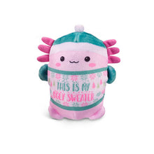 Load image into Gallery viewer, Bubble Stuffed Squishy Friends - A Very Axolotl Christmas