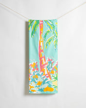 Load image into Gallery viewer, Caribbean Palm Giant Beach Towel