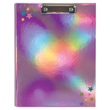 Load image into Gallery viewer, Pink Holographic Clipboard Set