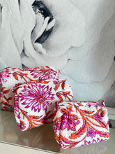 Load image into Gallery viewer, Quilted Cosmetic Bag *3 Sizes*