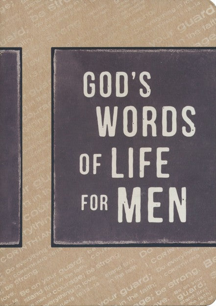 God's Words of Life for Men