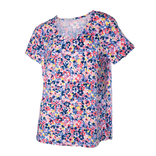 Ditsy Print Floral Pajama Top