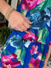 Load image into Gallery viewer, Hibiscus Floral Maxi Skirt