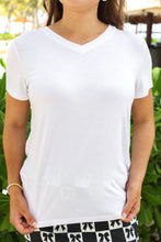 Load image into Gallery viewer, Jess Lea Basic Tee - White