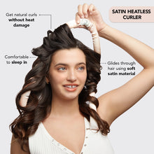 Load image into Gallery viewer, Kitsch Satin Heatless Curling Set - Sunset Tie Dye
