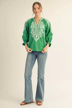 Load image into Gallery viewer, The Darla Top - Kelly Green