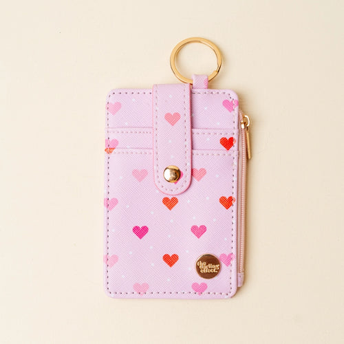The Darling Effect Keychain Wallet - Lil' Hearts