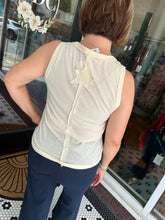Load image into Gallery viewer, Star Patch Knit Tank - Cream