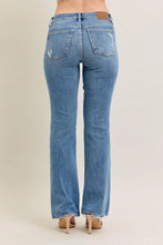 Load image into Gallery viewer, Judy Blue Mid Rise Vintage Wash Boot Cut Destroy Hem Jean *Regular &amp; Curvy*