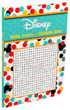 Load image into Gallery viewer, Disney Word Search and Coloring Book by Editors of Thunder Bay Press: Paperback; 120 pages / English