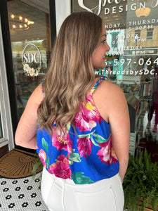 Hibiscus Floral Top