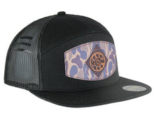 Load image into Gallery viewer, Shot Shell Old School Camo Brown Leather Patch Hat