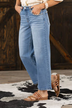 Load image into Gallery viewer, Risen Jeans - High Rise Jeans with Embroidered Details