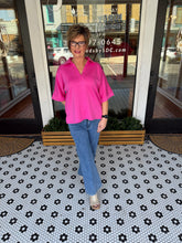 Load image into Gallery viewer, Indiya V-Neck Top - Pink