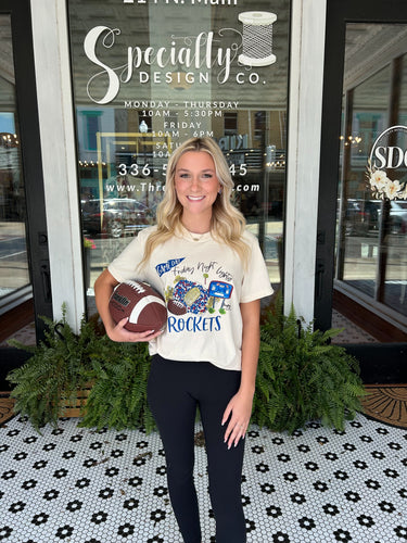 Rockets Friday Night Lights Short Sleeve T-Shirt