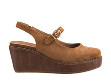 Load image into Gallery viewer, Corky’s Pity Party - Chestnut Faux Suede
