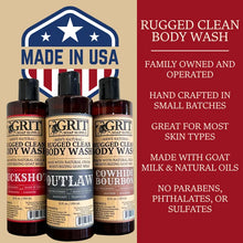Load image into Gallery viewer, Grit Soap Supply - Goat Milk Body Wash 12oz. - Buckshot