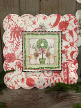 Load image into Gallery viewer, RTC Mini Art Traditional Tidings Deer &amp; Topiary