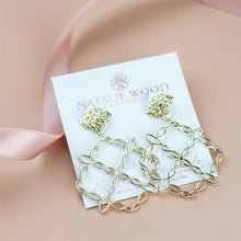 Load image into Gallery viewer, Bloom Statement Earrings - Gold