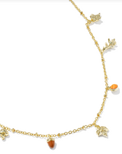 Load image into Gallery viewer, Kendra Scott Autumn Gold Charm Necklace- Multi Mix
