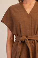 Load image into Gallery viewer, Allie Wrap Waist Tie Top - Camel