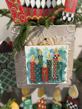 Load image into Gallery viewer, RTC Mini Art Christmas Cottage Candles