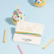 Load image into Gallery viewer, Pura Vida Bracelet Card - Happy Birthday