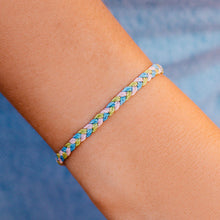 Load image into Gallery viewer, Pura Vida Multi Mini Braided Bracelet - Mental Health Awareness