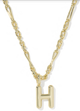 Load image into Gallery viewer, Bubble Letter Pendant Necklace in Gold by Kendra Scott