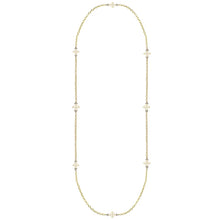 Load image into Gallery viewer, Believer Cross Station Necklace - Gold
