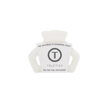 Load image into Gallery viewer, Petite Teleties Open Hair Clip - Coconut White