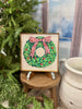 RTC Mini Art Green Wreath Red Balls