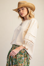 Load image into Gallery viewer, Brittany Rounded Washed Top - Natural
