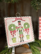 Load image into Gallery viewer, RTC Mini Art Traditional Tidings Nutcracker &amp; Topiaries
