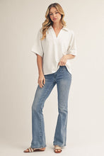 Load image into Gallery viewer, Indiya V-Neck Top - Off White