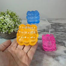 Load image into Gallery viewer, Stress Relief Bubble Cube -Slow Rise Squish