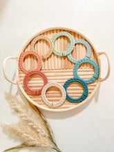 Load image into Gallery viewer, Bitzy Bespoke Itzy Rings™ Linking Ring Set: Rainbow