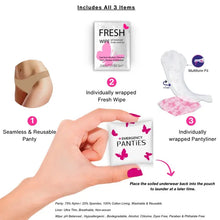 Load image into Gallery viewer, Emergency Panties Kit - Nude Thong