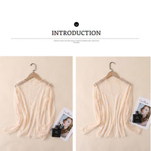 Load image into Gallery viewer, Veronica White Mesh Blouse - Long Sleeve Lace Top