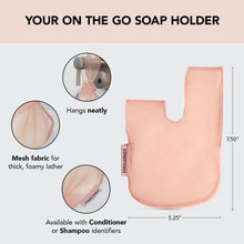 Load image into Gallery viewer, Kitsch Conditioner Beauty Bar Bag - Coral