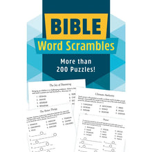 Load image into Gallery viewer, Bible Word Scrambles