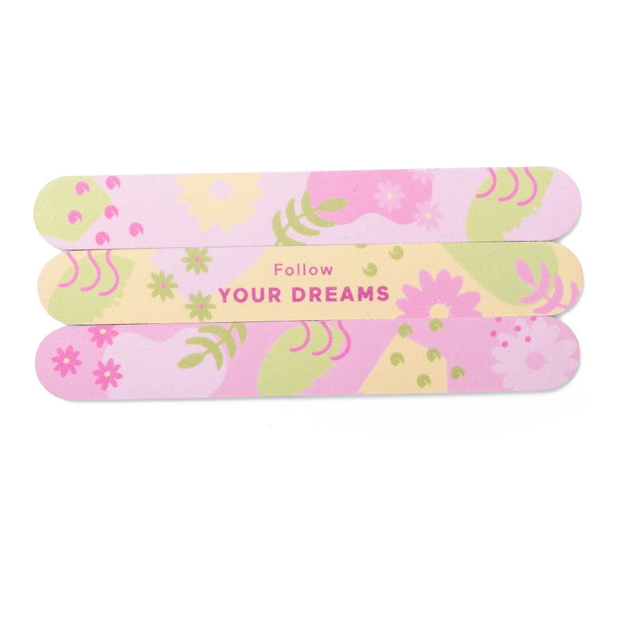 Cait + Co. Emery Board Set - LUXE Pink