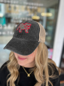 BULLDOGS Vintage Distressed Stitch Cap